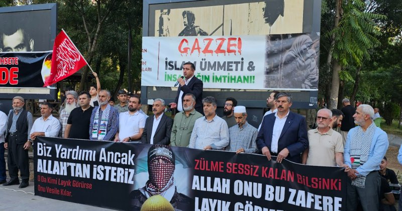 Batman’da Sumud Filosuna destek eylemi düzenlendi