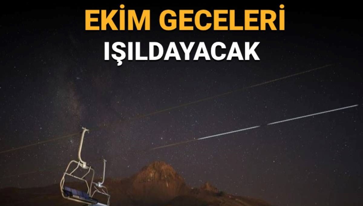 Orionid ve Draconid meteor yağmurları ekim gökyüzünü aydınlatacak: En yoğun ne zaman, saat kaçta görülebilecek? Orionid ve Draconid meteor yağmurları ekim gökyüzünü aydınlatacak: En yoğun ne zaman, saat kaçta görülebilecek?