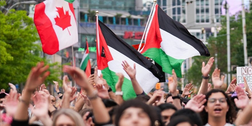 Kanada’da Filistin’e Destek İçin Silah Satışları Protesto