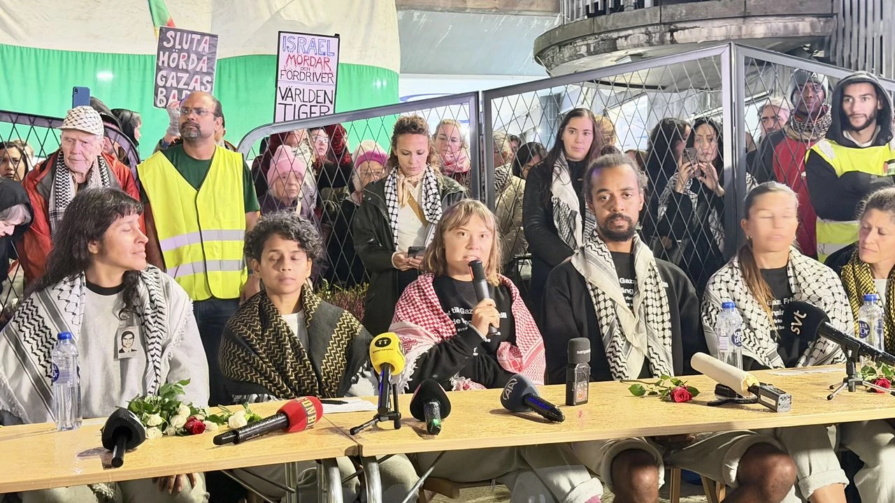 Greta Thunberg: Hükümetlerimizin İsrail’e karşı harekete geçmesini sağlayacak hiçbir şey yok Greta Thunberg: Hükümetlerimizin İsrail’e karşı harekete geçmesini sağlayacak hiçbir şey yok