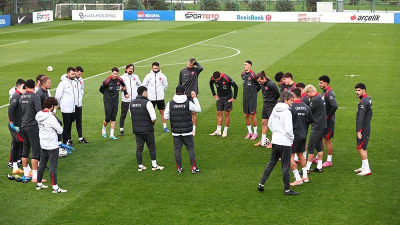 A Milli Takım, Gürcistan maçı hazırlıklarına başladı A Milli Takım, Gürcistan maçı hazırlıklarına başladı