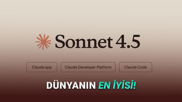 Dünyanın En İyi Kodlama Yapan Yapay Zekâ Modeli Duyuruldu: Claude Sonnet 4.5 Dünyanın En İyi Kodlama Yapan Yapay Zekâ Modeli Duyuruldu: Claude Sonnet 4.5