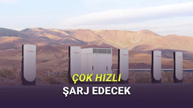 Tesla, 500 kW’lık Şarj İstasyonunu Tanıttı Tesla, 500 kW’lık Şarj İstasyonunu Tanıttı