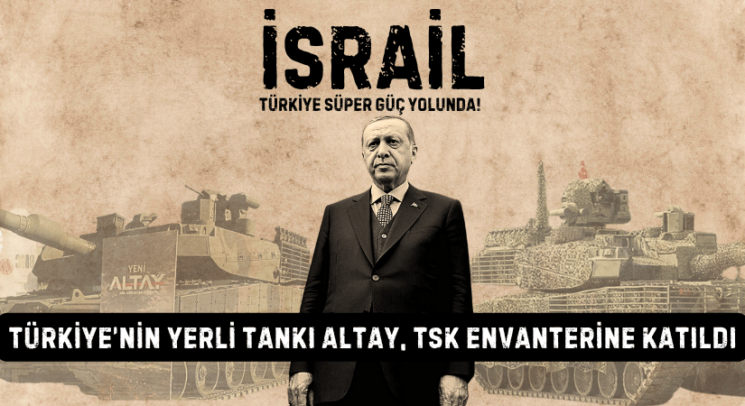Türkiye’nin Yerli Tankı Altay, TSK Envanterine Katıldı Türkiye’nin Yerli Tankı Altay, TSK Envanterine Katıldı