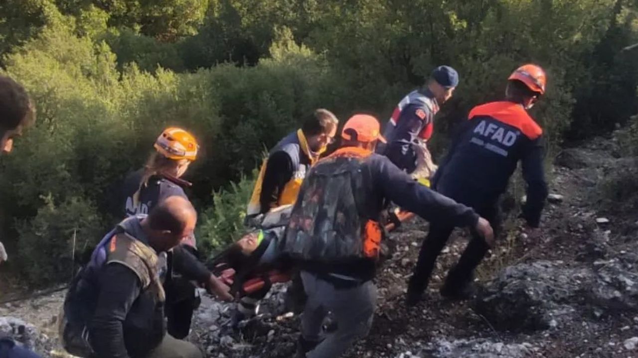 Uşak’ta Dere Yatağına Düşen Kişi Yaralandı Uşak’ta Dere Yatağına Düşen Kişi Yaralandı