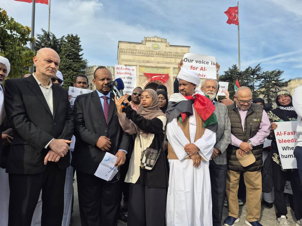İstanbul’da Sudan’daki İnsan Hakları İhlalleri Protesto