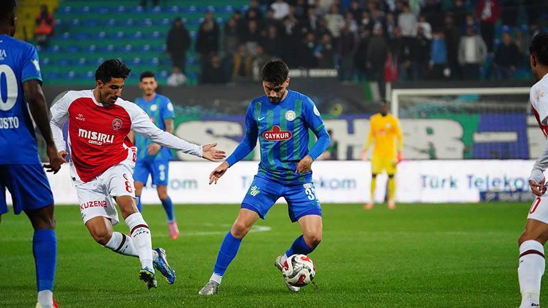 Çaykur Rizespor, Fatih Karagümrük’ü 1-0 Mağlup Etti