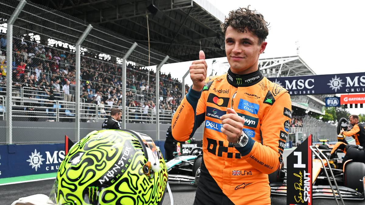 Brezilya Grand Prix’sinde Lando Norris Sprint Yarışını