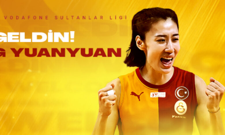 Galatasaray Kadın Voleybol Takımı, Wang Yuanyuan’ı transfer…