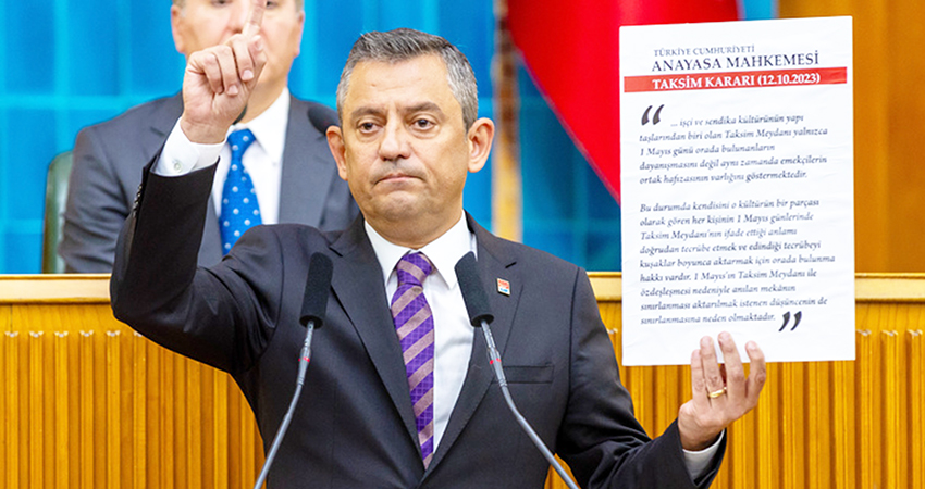 Özgür Özel: Demokratik Siyasetin Önünü Açmalıyız Özgür Özel: Demokratik Siyasetin Önünü Açmalıyız