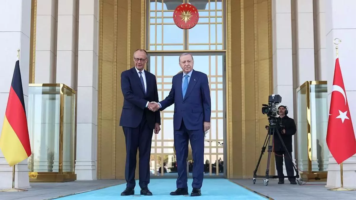 Almanya Başbakanı Merz Türkiye’de: Görüşmede Öne Çıkan Almanya Başbakanı Merz Türkiye’de: Görüşmede Öne Çıkan