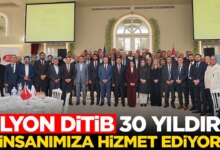 Lyon DİTİB, 30 Yıldır Hizmet Vermeye Devam Ediyor